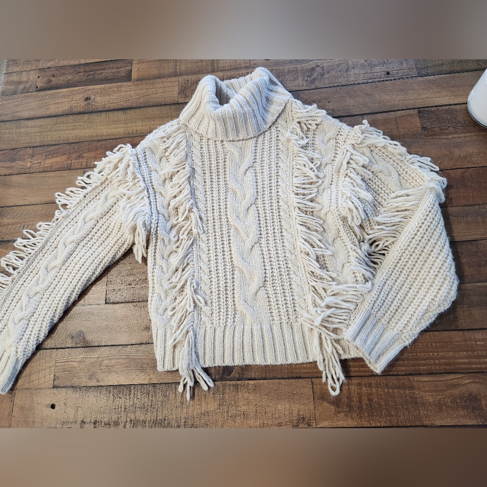Tassle Knit Sweater